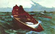 Winslow Homer Fog Warning USA oil painting artist